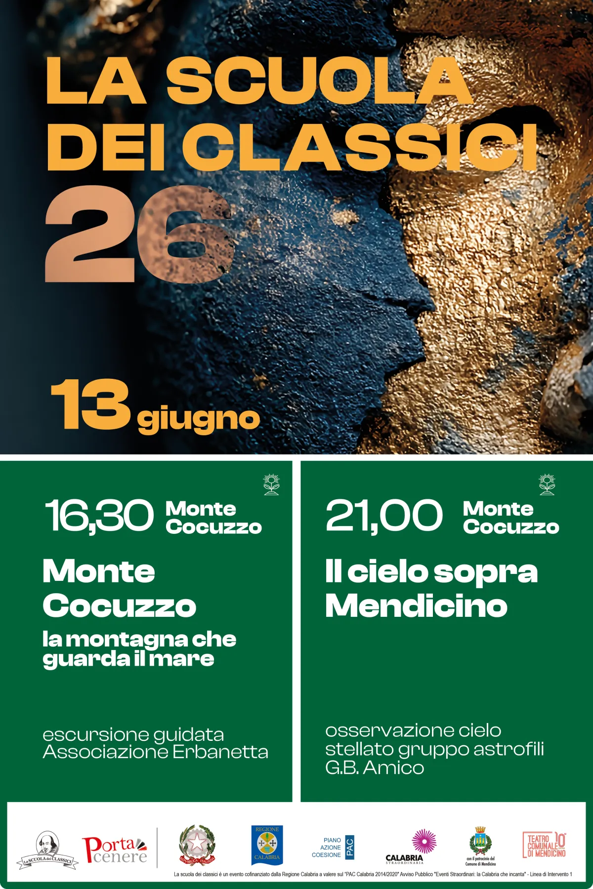 Locandina della giornata Sabato 13 giugno 2026